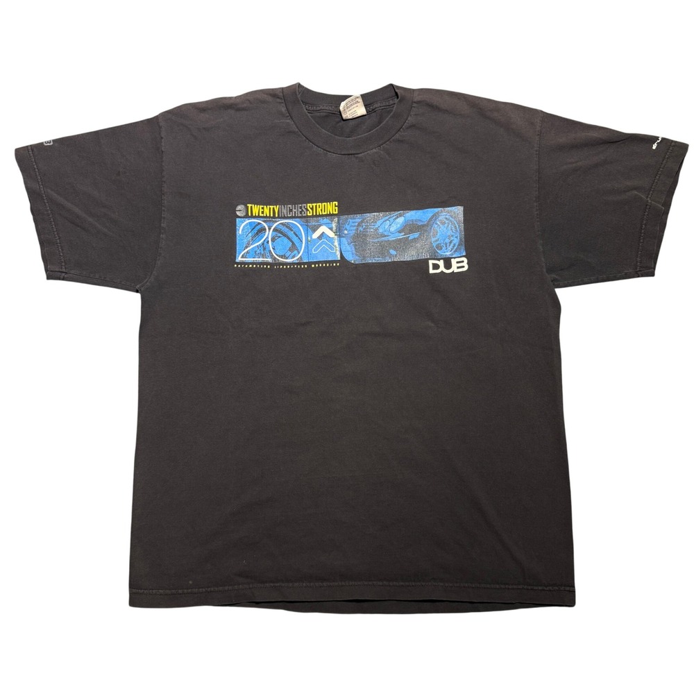 Vintage DUB Magazine Twenty Inches Strong T-Shirt Large